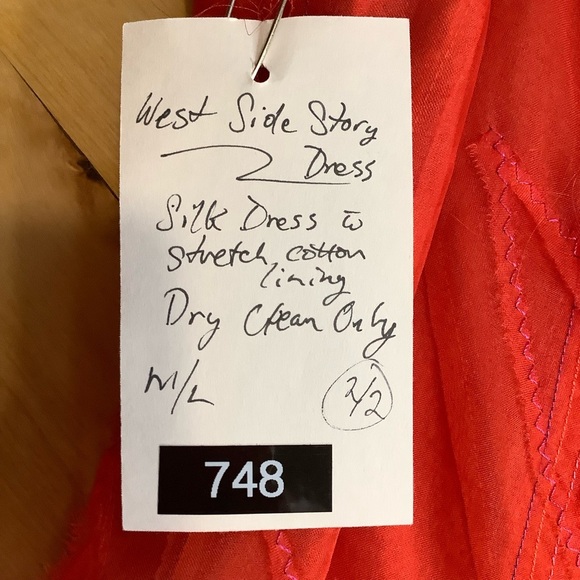 LOVEMATTERS Designer Red West Side Story Dress - Picture 14 of 16